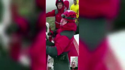 Rize'ye giderken düşen uçağın enkazına ulaşıldı