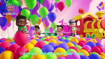 JJ's Happy Birthday Train Song! 🎂 Happy Birthday JJ! | CoComelon Nursery Rhymes & Kids Songs