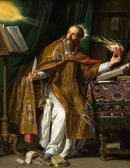 Para agustín de hipona la felicidad es fruto de dios.🤔📚☕️