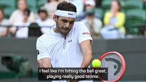 Fritz feels 'very dialled in' after another five-set win at Wimbledon
