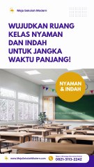 🏫 Meja Sekolah Modern: Wujudkan Ruang Kelas Nyaman & Indah ✨
