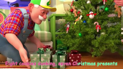 12 Days of Christmas Song _ CoComelon Nursery Rhymes _ Kids Songs(720P_HD)