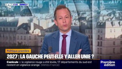 ÉDITO - Gauche unie en 2027: "Pour l'instant, ça ressemble à une belle affiche mais à un vœu pieux"