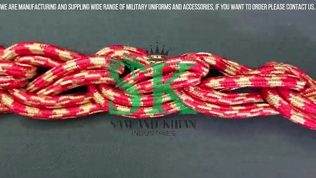 Italian Cinctures, Rope Cincture with Tassels, Roman Knot Cincture, Gold Bullion Cincture