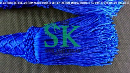 Roman Knot Cincture Blue, Priest Tassel Cincture, Celtic Knot Cincture, Priest Gethsemane Cincture