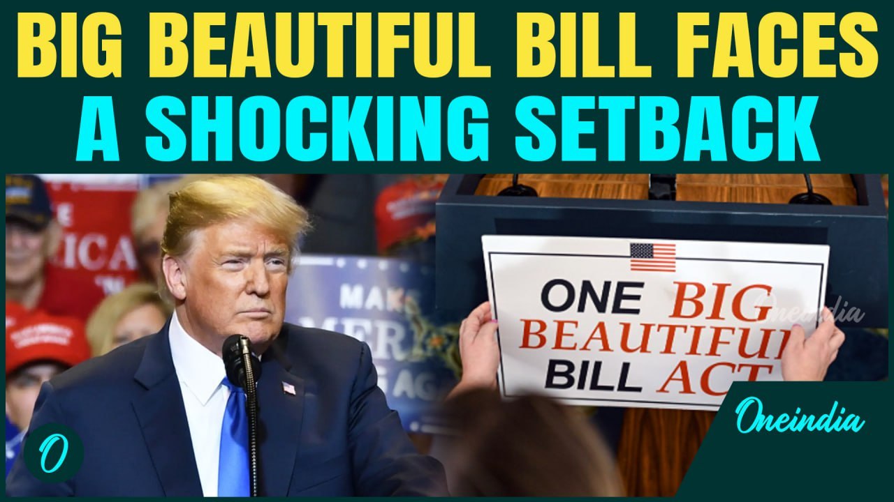 Trump’s ‘Big Beautiful Bill’ Suffers MASSIVE Blow As GOP Defect Ahead Of July 4 Showdown