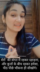 कुत्तों के बीच रहकर हमेशा पीठ पीछे भौंकना ही सीखोगे / Daliymotin video 2025 / candiddaily videos