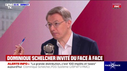 Colis chinois: "Qu'il y ait de la concurrence loyale, il n'y a aucun problème, mais quand c'est non conforme, on ne l'accepte plus", affirme Dominique Schelcher (président de "Coopérative U")