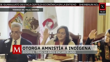En Edomex, conceden amnistía a hombre indígena tras ser acusado por homicidio