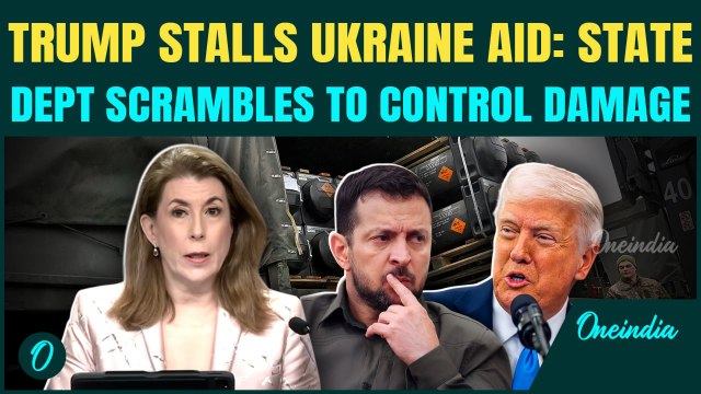Ukraine Left in Dark? US Scrambles to Deny Aid Miscommunication as Trump Freezes New Weapons Package