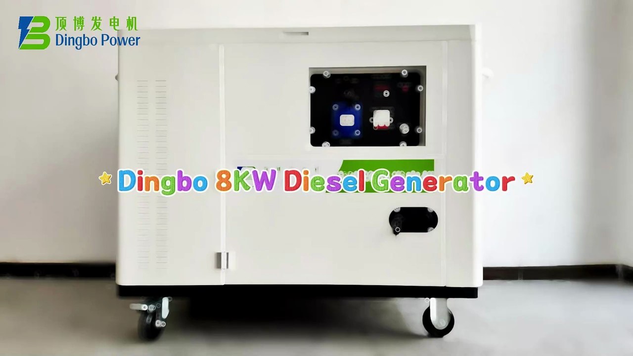 8kW Silent Type Diesel Generator Set