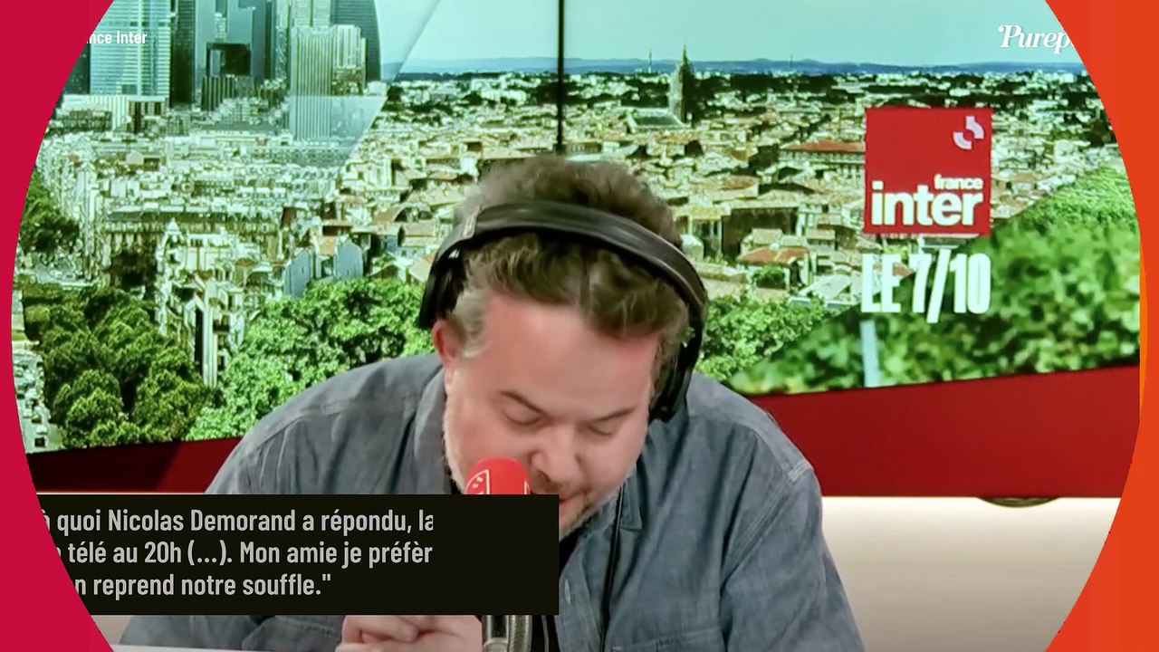 "Je préfère m'arrêter là" : Dernière de Léa Salamé sur France Inter, Nicolas Demorand ne peut aller au bout