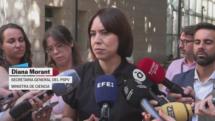 Diana Morant: "Que Santos Cerdán no sea un salvavidas para Mazón"