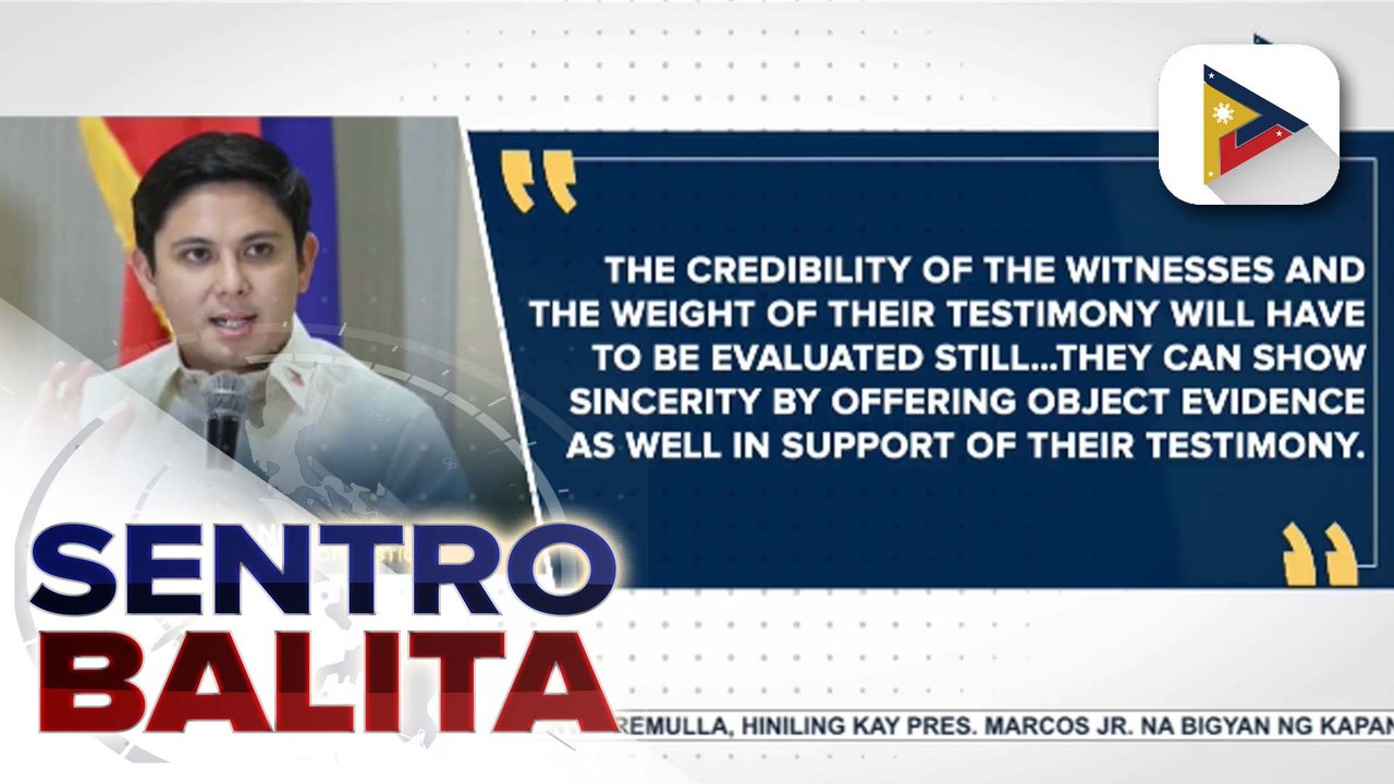 Pagiging state witness ng ibang suspek sa kaso ng mga nawawalang sabungero, pinag-aaralan ng DOJ