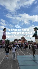Bangkok hosts the world’s largest Squid Game exhibit