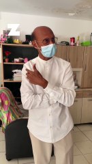 Erick Fontaine, administrateur de la CNL, en visite dans un appartement de la résidence des Jacquiers