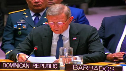 Entèvansyon Repiblik Dominikèn nan reyinyon konsèy sekirite ONU sou sitiyasyon peyi d'Haïti a