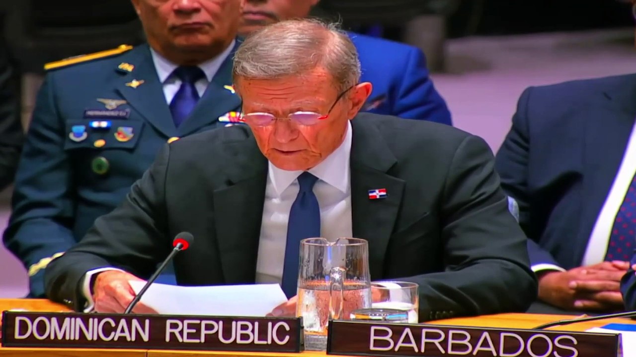 Entèvansyon Repiblik Dominikèn nan reyinyon konsèy sekirite ONU sou sitiyasyon peyi d'Haïti a