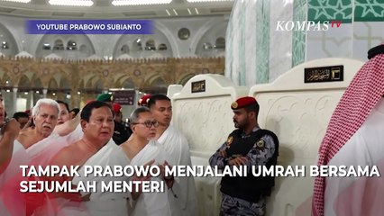 Momen Prabowo Jalani Ibadah Umrah Saat Sela Kunjungan Kenegaraan di Arab Saudi