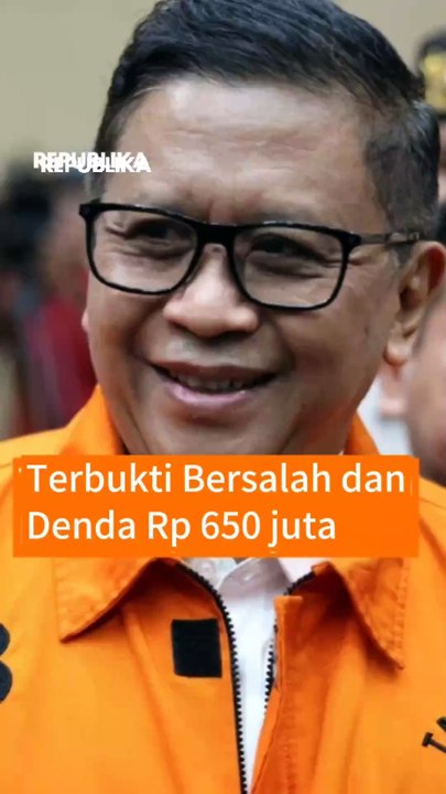 Sekjen Hasto Dinyatakan Terbukti Rintangin Penyidikan