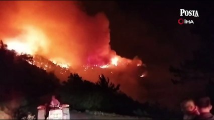 Çeşme, Kütahya ve Bursa'da yangın kabusu: Yangınla zaman yarışı sürüyor