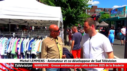 WAREMME - Braderie du 28-29-06-2025 Raphael Dubois Bourgmestre