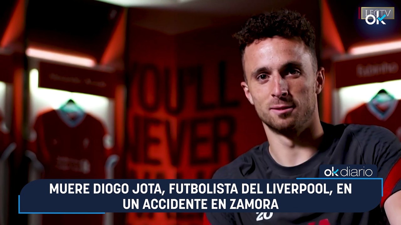 Muere Diogo Jota, futbolista del Liverpool, en un accidente en Zamora