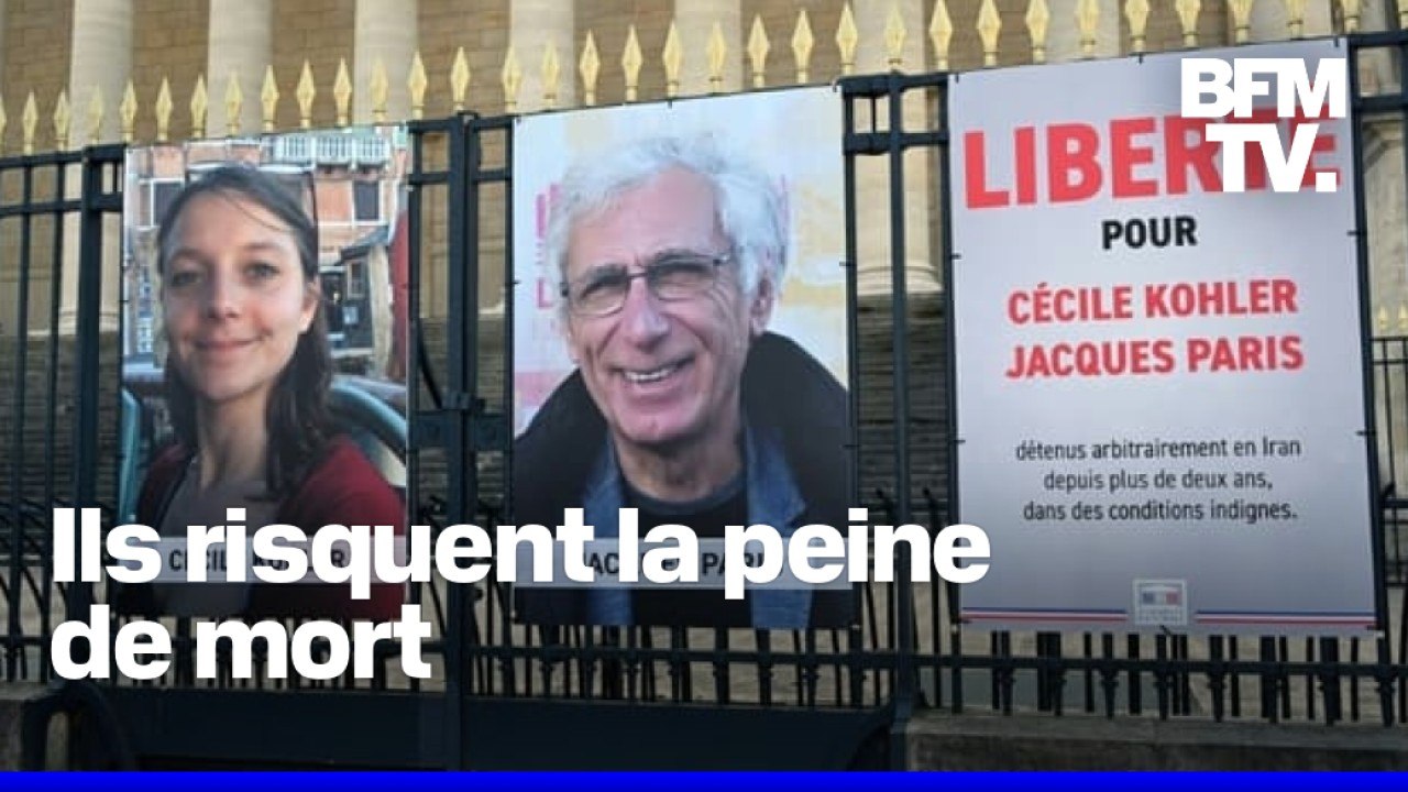 Iran: Cécile Kohler et Jacques Paris, détenus depuis plus de trois ans, inculpés "d'espionnage" au profit d'Israël