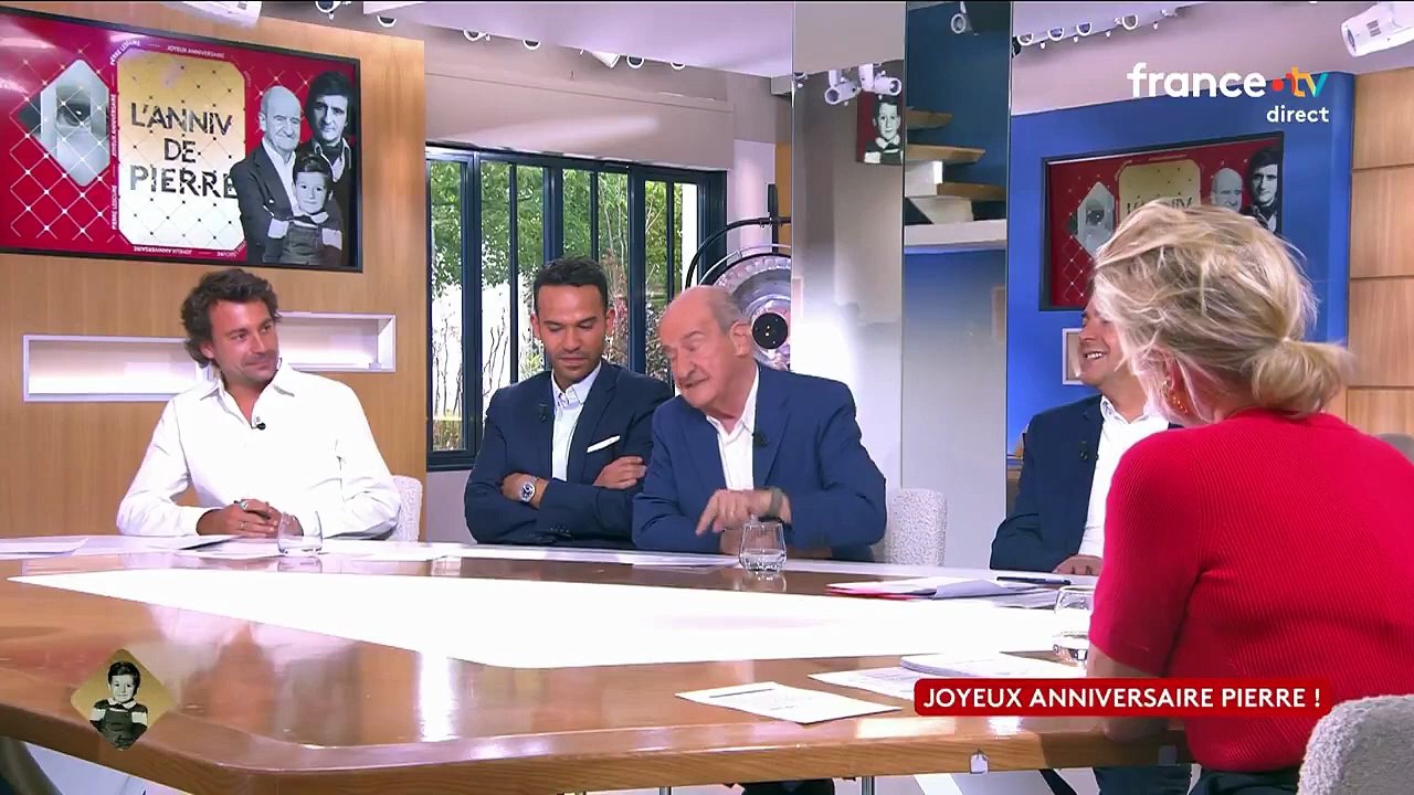 Pierre Lescure reçoit un vibrant hommage pour son anniversaire de 80 ans dans "C à vous"