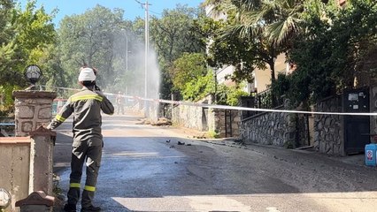 Bursa'da doğal gaz hattı patladı; 3 işçi yaralandı
