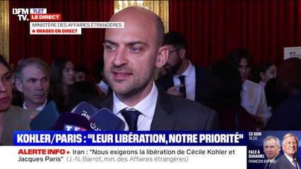 Boualem Sansal: "Les autorités algériennes sont face à un choix, celui de la responsabilité, de l'humanité et du respect", affirme Jean-Noël Barrot