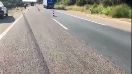 Diego Jota ve kardeşinin hayatını kaybettiği kazanın görüntüleri yayınlandı