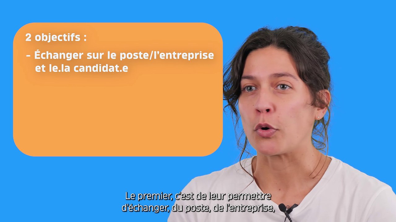 Les objectifs d'une rencontre entre employeur et salarié.es