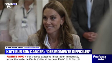 Kate Middleton sur son cancer: "Quand le traitement est terminé (...), la phase qui suit est vraiment difficile"