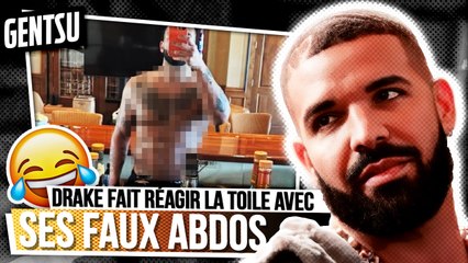Drake se ridiculise avec ses faux abdos 🤯