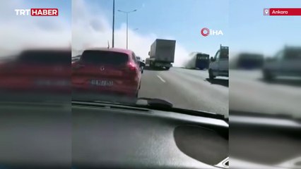 Ankara’da seyir halindeki otobüste yangın çıktı
