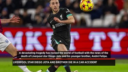 Liverpool star Diogo Jota and brother die in a car accident