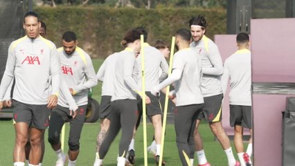 Liverpool training featuring Diogo Jota who's tragically passed away at the age of 28 (Archive 2)