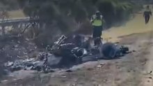 Así quedo el Lamborghini de Diogo Jota tras el brutal accidente mortal
