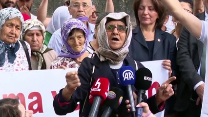 Köyünden çıkıp Meclis'e gelen Hatice Nine, maden şirketlerine meydan okudu: Bir kilo altına bir avuç toprağımı değişmem!