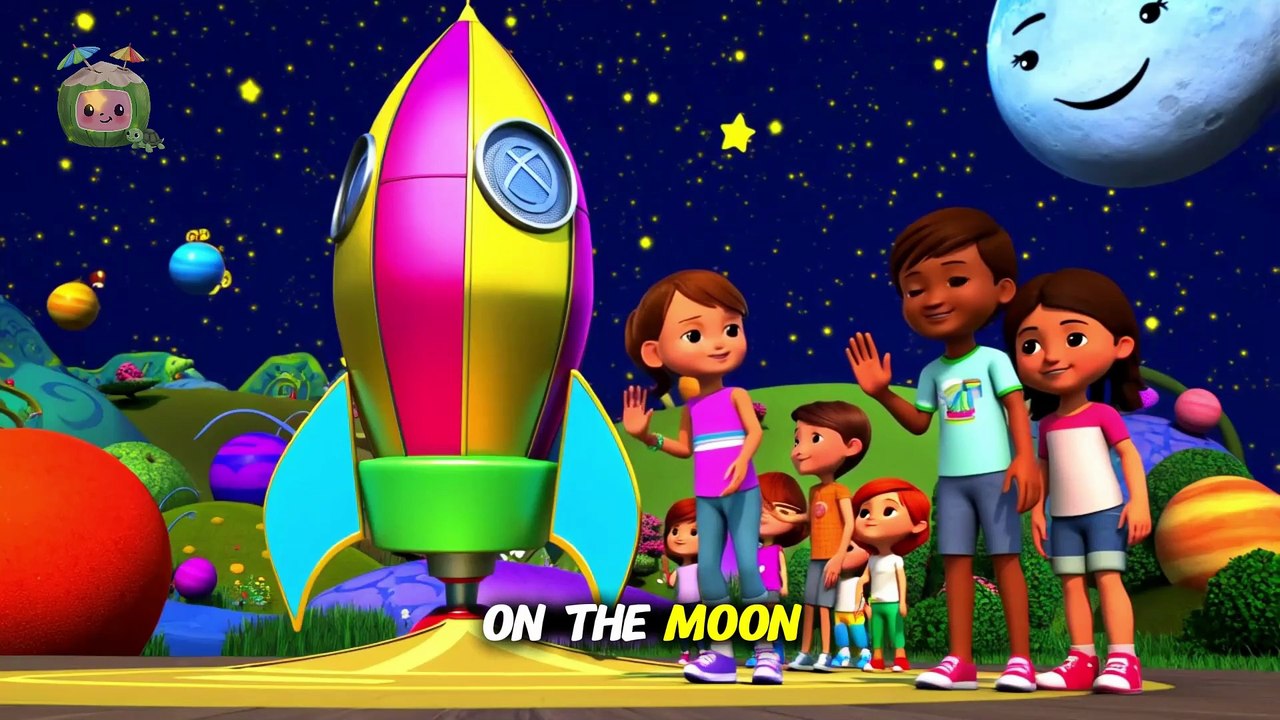 Kids On The Moon | Nursery Rhymes