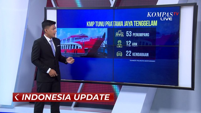 Fakta KMP Tunu Pratama Jaya Tenggelam di Selat Bali: Kronologi-Pencarian Korban | INDO UPDATE