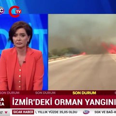 İzmir- Çeşme otoyolu yanıyor!