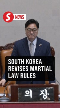 South Korea's parliament passes revision to rules governing martial law
