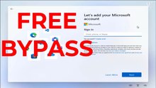 How to skip the lets add your Microsoft account