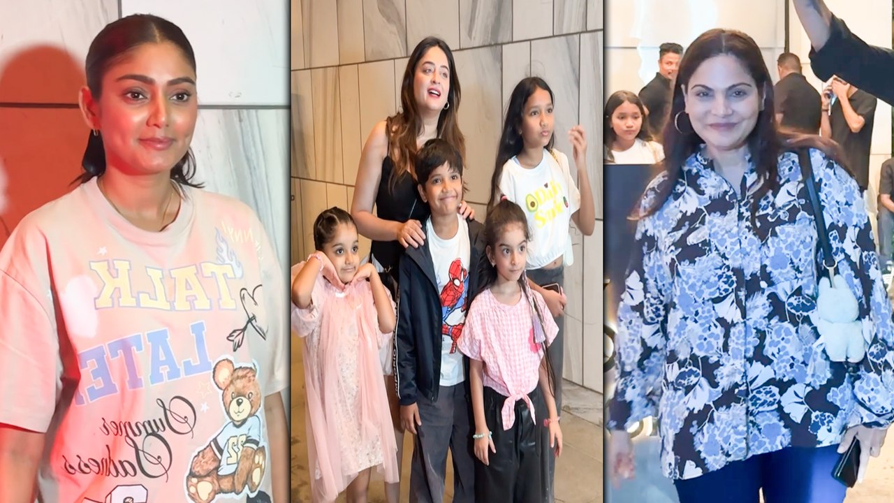 Alvira Khan Agnihotri, Mahhi Vij & Sana Makbul Catch Up Together! Bandra Friends Meet-Up!