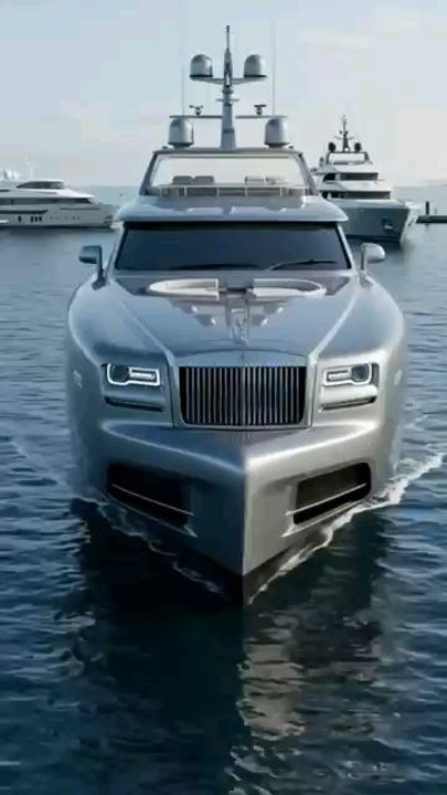 Rolls-Royce YachtWelcome aboard the stunning new Rolls-Royce Yacht! Get ready to experience a taste of the ultra-rich and luxurious lifestyle with this futuristic masterpiece from the automotive world.