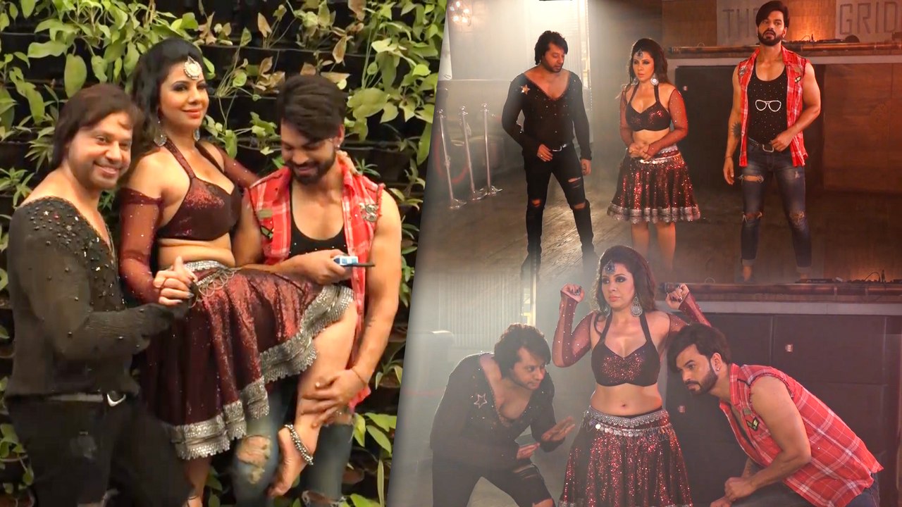 Lights! Camera! Murder! Bhojpuri Film BTS: Sambhavna Seth & Shahjahan Shoot A Sizzling Item Song
