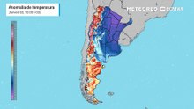 Tiempo para el fin de semana en Argentina: la ola de frío se retira... ¿llegan las lluvias y el calor?