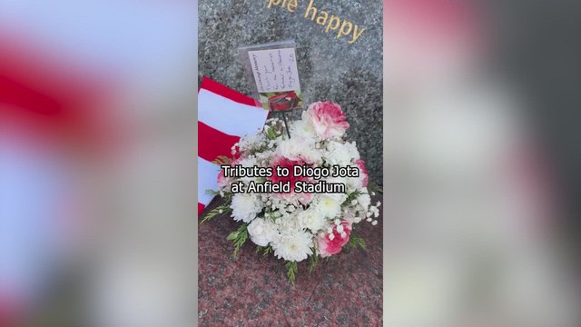 Heartbreak at Anfield: Liverpool fans pay tribute to Diogo Jota after tragic loss